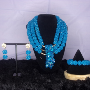Blue Zicron teardrop 3 layer styler  Set